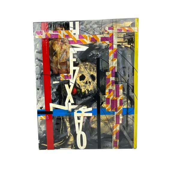 Trevor Williamson The Little Death Original Mixed Media Art 22'' X 28'' For Home - Picture 2 of 16